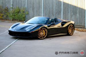 Ferrari 488 Spider on Vossen Wheels (VPS-314) 2016 года